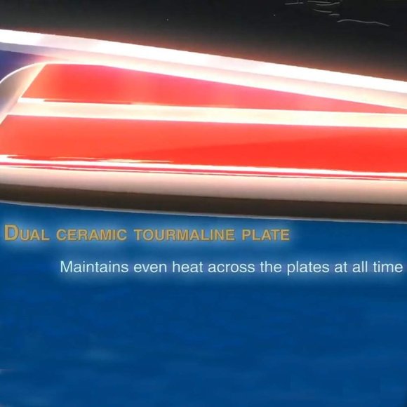 Excel Flat Iron/Infrared Flat Iron by GINA ~ NIB - Picture 5 of 7